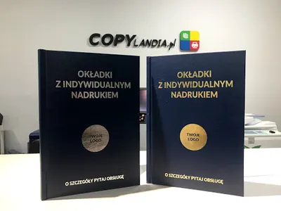 Drukarnia COPY Landia - CENTRUM - Ksero A0, Oprawa Prac, Pieczątki
